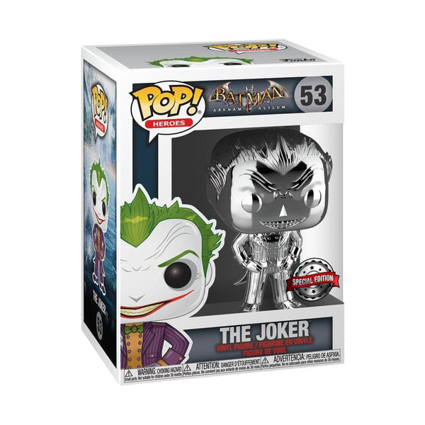 Batman - The Joker Silver Chrome Pop! RS - Pop! Vinyl