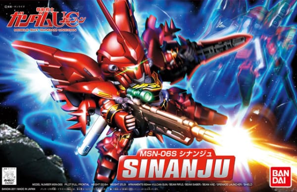 BB365 Sinanju Model Kit - Model