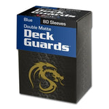 BCW Deck Guard Boxed Sleeves (80) Blue - Dice & Accessories