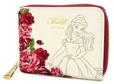 Beauty and the Beast - Bold as a Rose Zip Wallet - Bags & Accessories