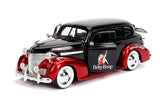 Betty Boop - 1939 Chevy Master Deluxe 1:24 with Figure Hollywood Ride - Metal Figures & Vehicles