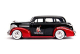 Betty Boop - 1939 Chevy Master Deluxe 1:24 with Figure Hollywood Ride - Metal Figures & Vehicles