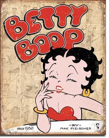 Betty Boop - Retro Tin Sign - Posters & Art Prints