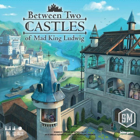 Between two Castles of Mad King Ludwig - Board Game