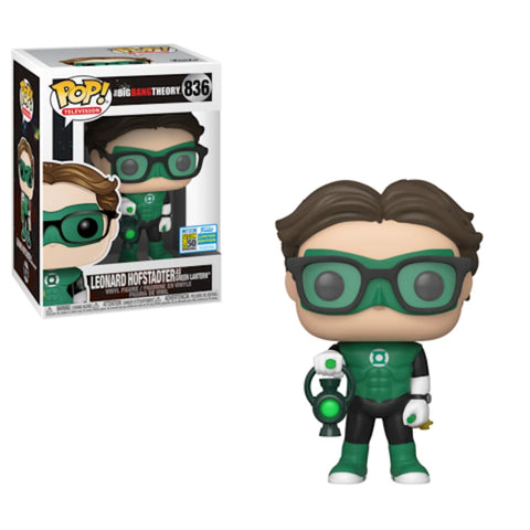 Big Bang Theory - Leonard Green Lantern Pop! SD19 RS - Pop! Vinyl
