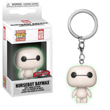 Big Hero 6 - Nursebot Baymax Glow Us Exclusive Pocket Pop! Keychain [Rs] - Keychain