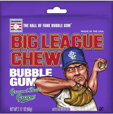 Big League Chew - Grape Bubble Gum - Candy
