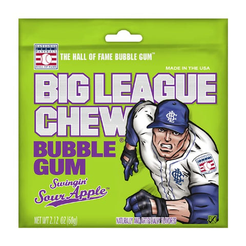 Big League Chew - Sour Apple Bubble Gum - Candy