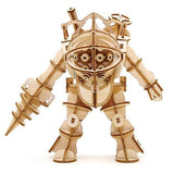 Bioshock: Big Daddy 3D Wood Model - Construction