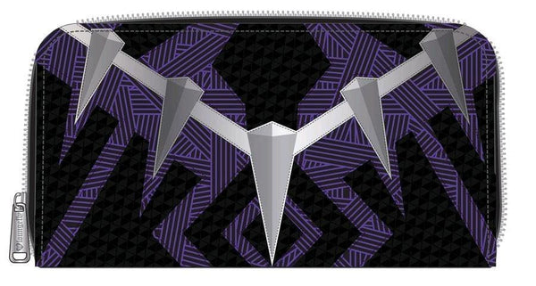 Black Panther - Costume Zip-Around Wallet - Bags & Accessories