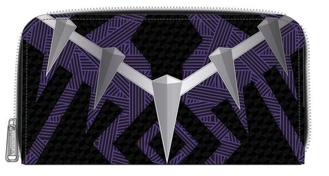 Black Panther - Costume Zip-Around Wallet - Bags & Accessories