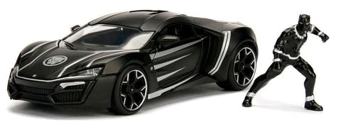 Black Panther - Lykan Hypersport 1:24 Scale Hollywood Rides Diecast Vehicle - Metal Figures & Vehicles