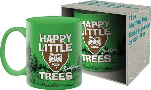 Bob Ross Happy Little Trees Coffee Mug - Homewares