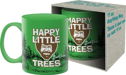 Bob Ross Happy Little Trees Coffee Mug - Homewares