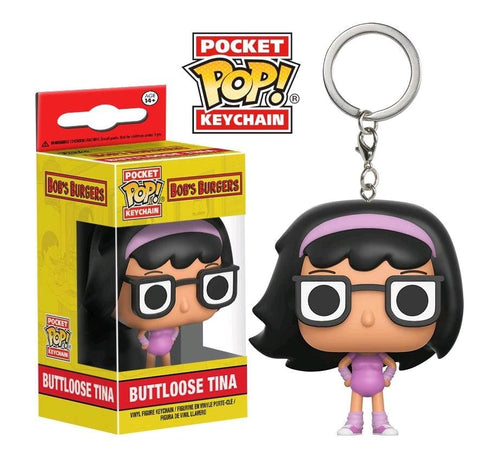 Bobs Burgers - Buttloose Tina Pop! Keychain - Keychain