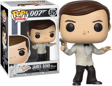 Bond - Roger Moore (White Tux) Pop! !e Rs - Pop! Vinyl