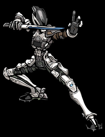 Borderlands 3 - Zer0 Mini Epic Figure - Vinyl Statue