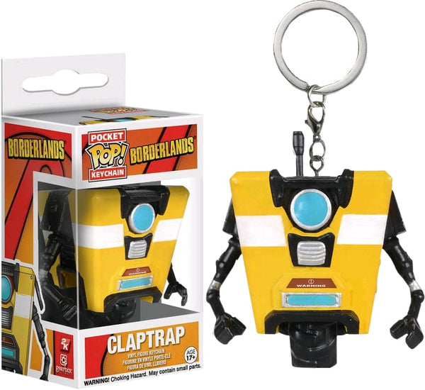 Borderlands - Claptrap Pop! Keychain - Keychain