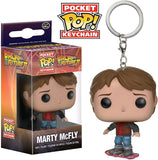 Bttf Marty Hoverboard Pop Keychain - Keychain