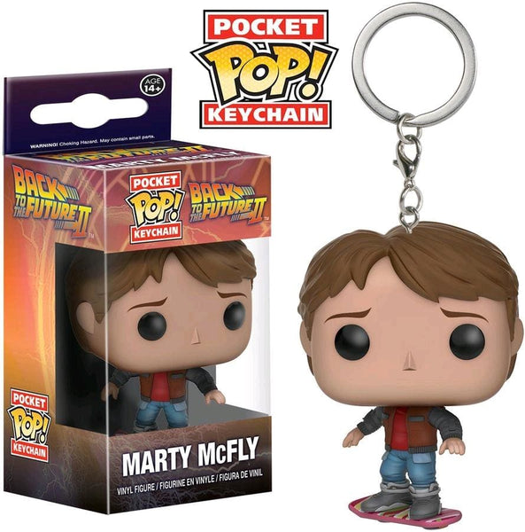 Bttf Marty Hoverboard Pop Keychain - Keychain