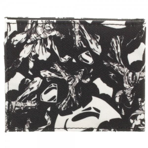 BvS - Dawn Of Justice Black & White Bi-Fold Wallet - Bags & Accessories