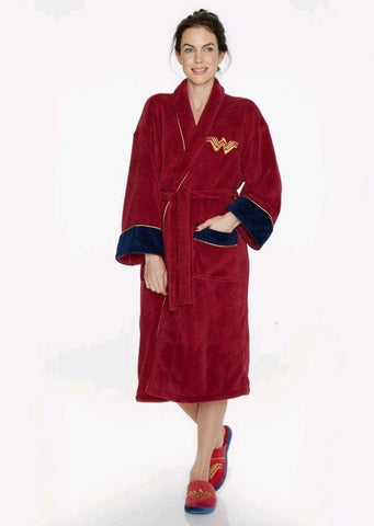 Bvs - Wonder Woman Fleece Bathrobe - Clothing & Cosplay