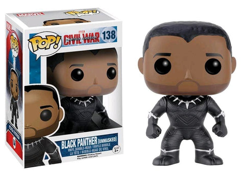 Captain America 3 - Black Panther Um Pop! - Pop! Vinyl
