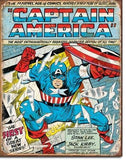 Captain America - Comic Retro Tin Sign - Posters & Art Prints