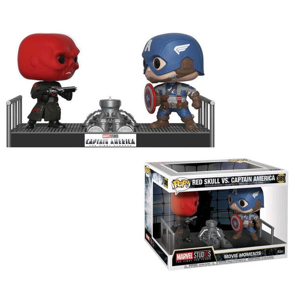 Captain America - Captain America Vs Red Skull Movie Moment Pop! Vinyl - Pop! Vinyl