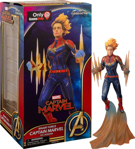 Captain Marvel - Captain Marvel Binary Gallery PVC Diorama - Vinyl Statue