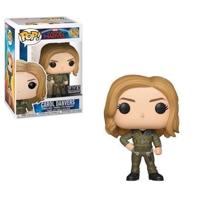 Captain Marvel - Carol Danvers Flight Suit Us Exclusive Pop! Vinyl [Rs] - Pop! Vinyl