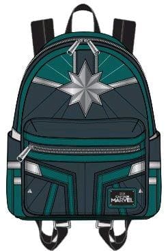 Captain Marvel - Star Emblem Backpack - Bags & Accessories