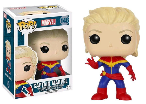 Captain Marvel - Captain Marvel Um Pop! - Pop! Vinyl
