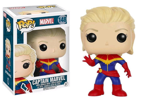 Captain Marvel - Captain Marvel Um Pop! - Pop! Vinyl