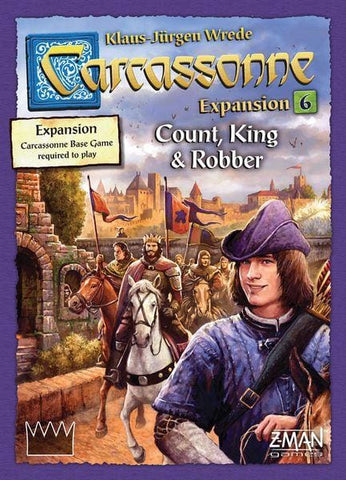 Carcassonne: Count King & Robber Expansion - Board Game