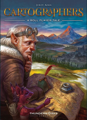 Cartographers - A Roll Player Tale - Board Game