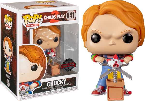 Childs Play 2 - Chucky with Buddy & Scissors (US Exclusive) Pop! Vinyl Figure - Pop! Vinyl