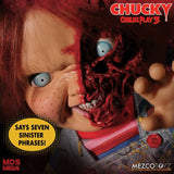 Childs Play 3 - Chucky Pizza Face 15 Talking Figure - Replica & Dolls