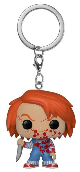 Childs Play - Chucky Blood Splattered Us Exclusive Pocket Pop! Keychain [Rs] - Keychain