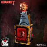 Childs Play - Chucky Scarred Burst-A-Box - Replica & Dolls