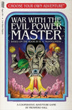 Choose your Own Adventure - War with the Evil Power Master - Board Game