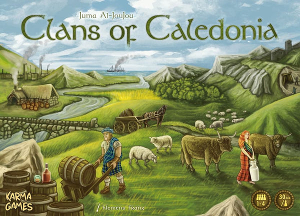 Clans of Caledonia - Board Game