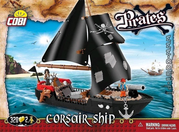 Cobi - Pirates Corsair Ship (320 pcs) - Construction