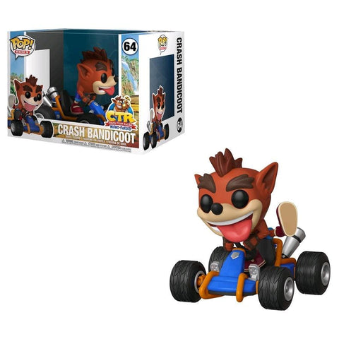 Crash Bandicoot - Crash Go-Kart Pop! Ride - Pop! Vinyl