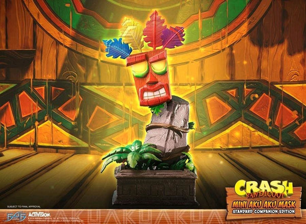Crash Bandicoot - Mini Aku Aku Mask - Premium Statue