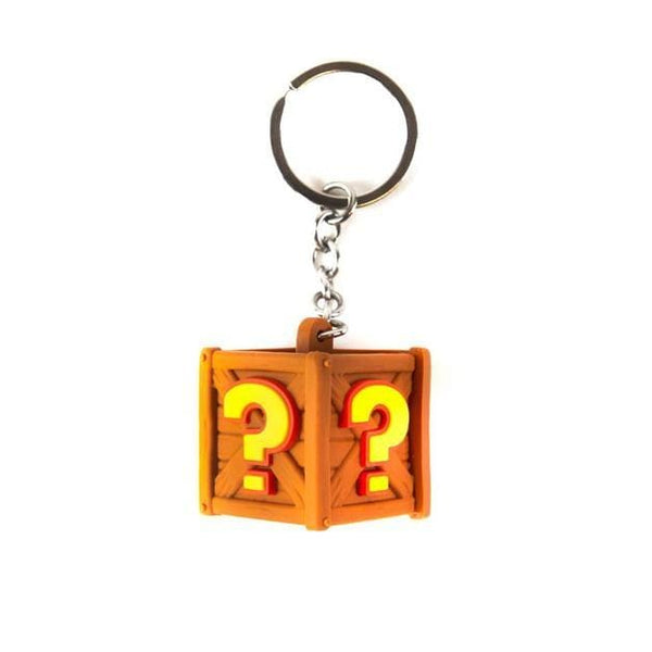Crash Team Racing - Crate Keyring - Keychain