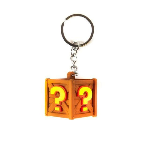 Crash Team Racing - Crate Keyring - Keychain