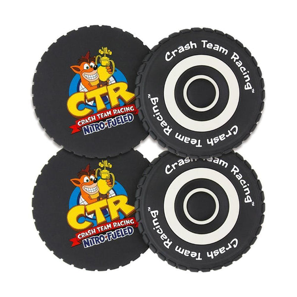 Crash Team Racing - Tyre Coasters (4-Pack) - Homewares