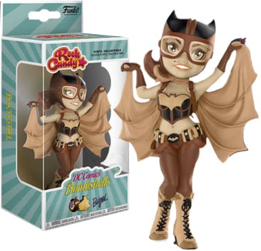 DC Bombshells - Batgirl Sepia Rock Candy !E - Vinyl Figure