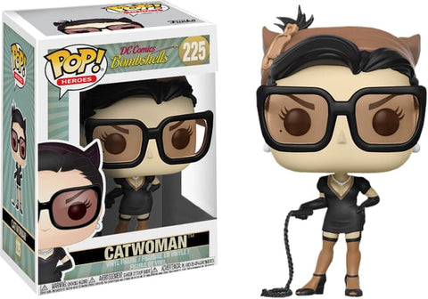 Dc Bombshells - Catwoman Sepia Us Exclusive Pop! Vinyl [Rs] - Pop! Vinyl